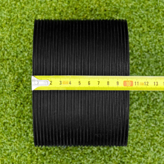 Rubber centre transfer wheel (for line marking machines)