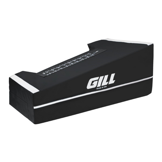 Gill Sloped AGX Pole Vault Standard Base Pads