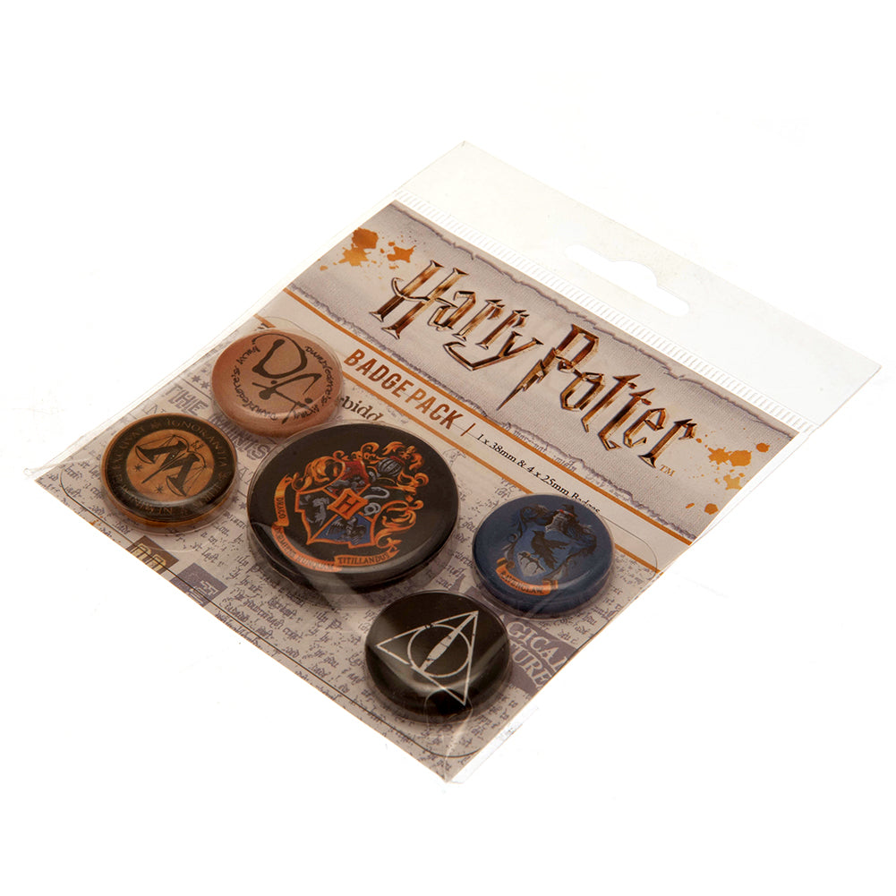 Harry Potter Button Badge Set Hogwarts 2