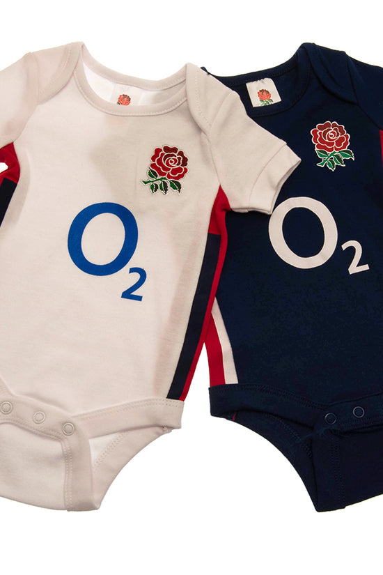 England RFU 2 Pack Bodysuit 12-18 Mths RB