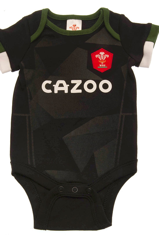 Wales RU 2 Pack Bodysuit 3-6 Mths PC