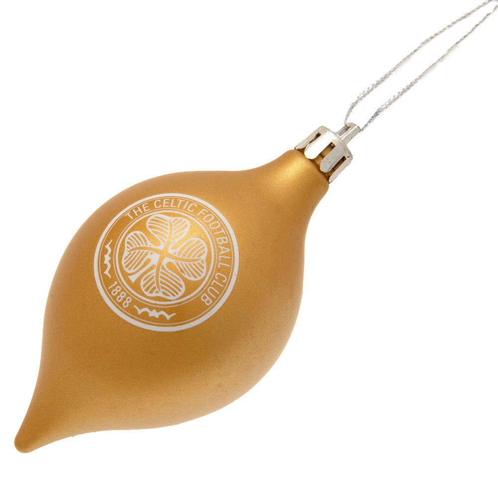 Celtic FC 3pk Vintage Baubles 3