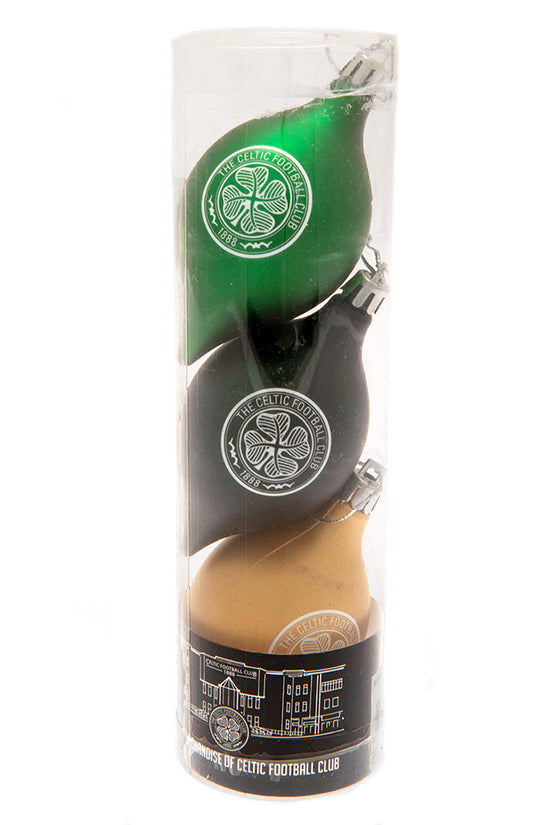 Celtic FC 3pk Vintage Baubles 4