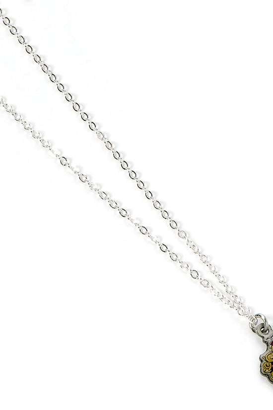Harry Potter Silver Plated Necklace Hufflepuff 1