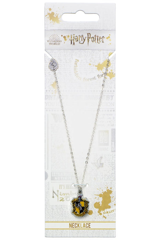 Harry Potter Silver Plated Necklace Hufflepuff 3