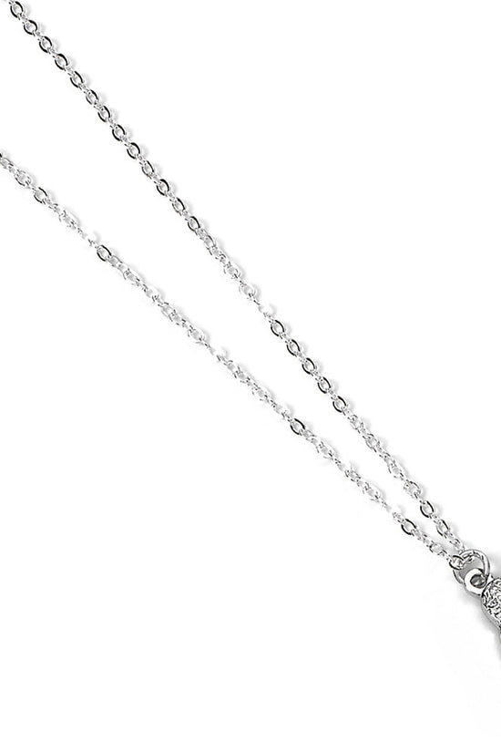 Harry Potter Silver Plated Necklace Hedwig Owl 1