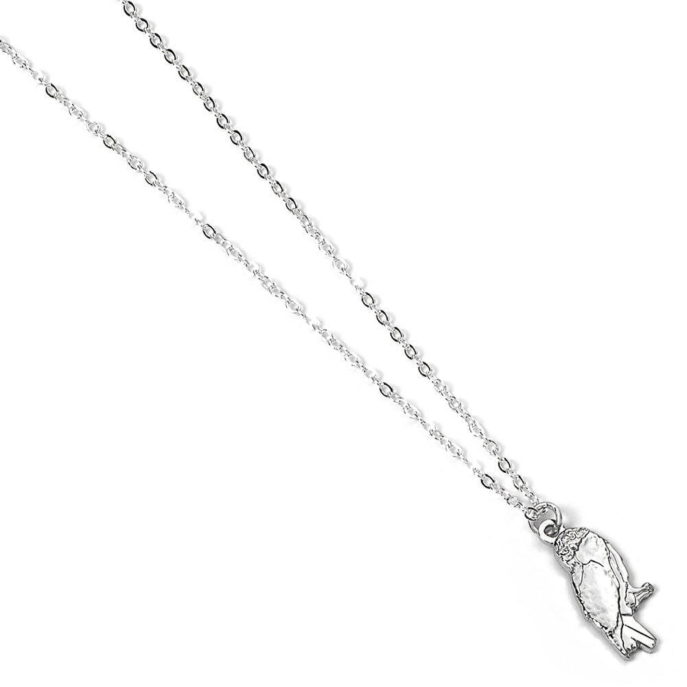 Harry Potter Silver Plated Necklace Hedwig Owl 1