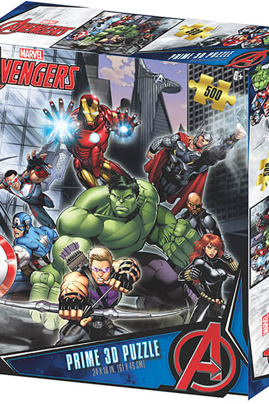 Avengers 3D Image Puzzle 500pc 1