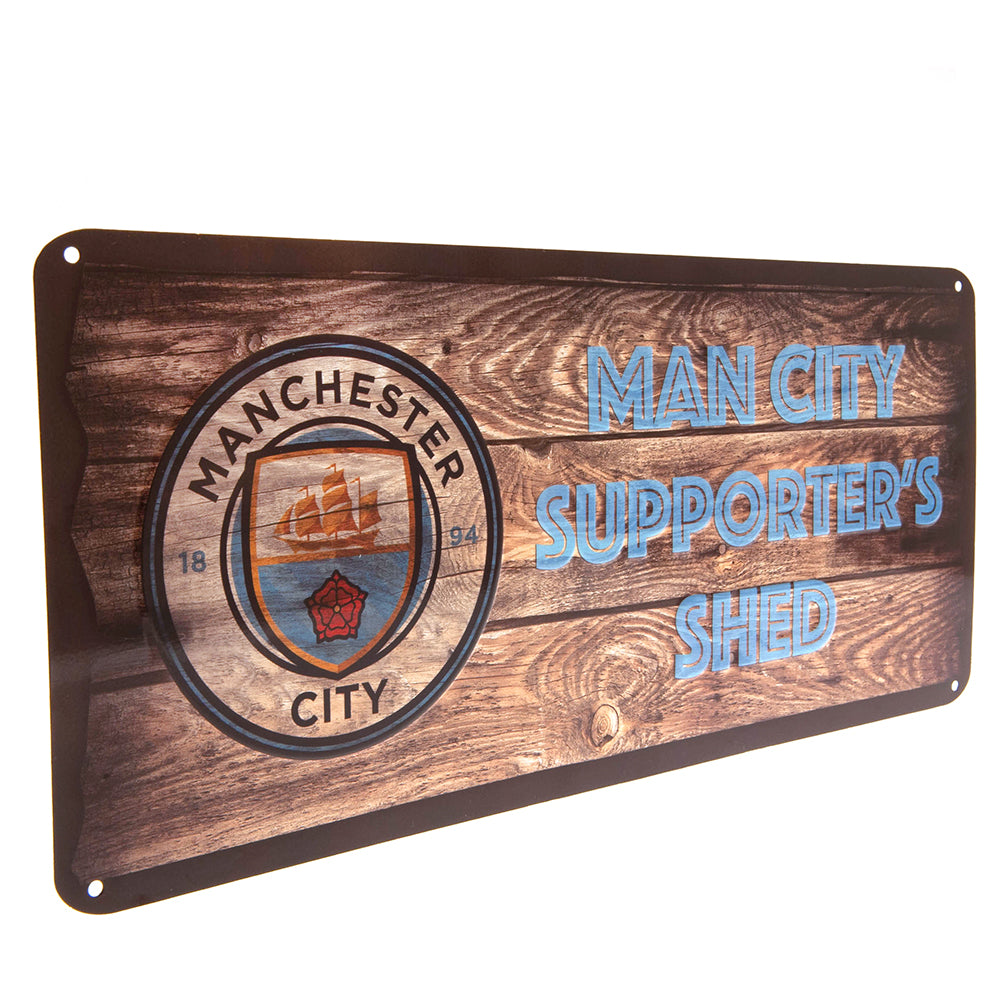 Manchester City FC Shed Sign 1
