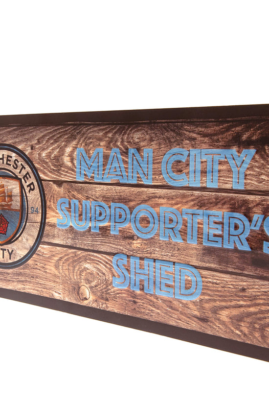 Manchester City FC Shed Sign 2