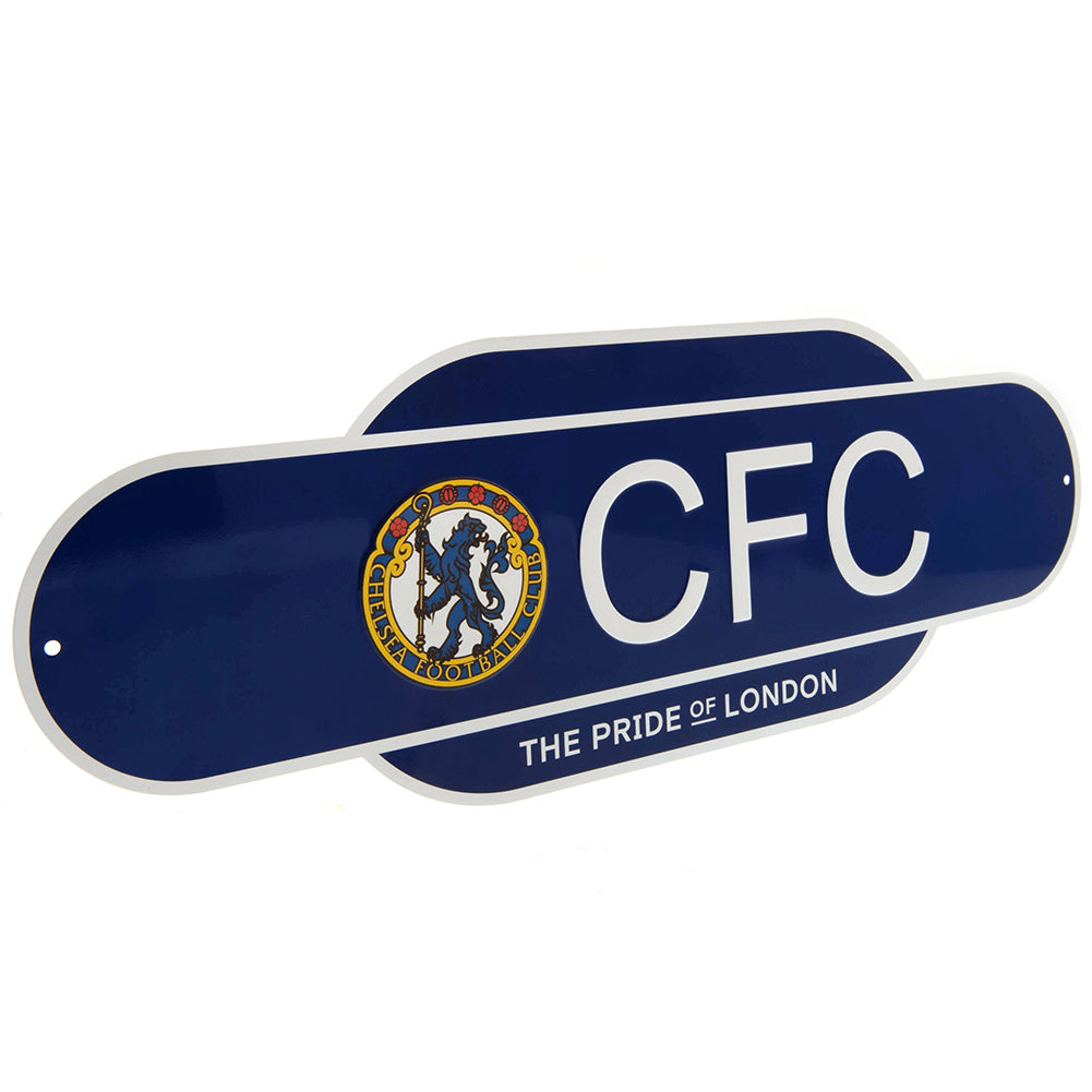 Chelsea FC Colour Retro Sign 1