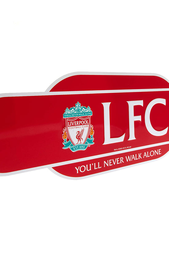 Liverpool FC Colour Retro Sign 1