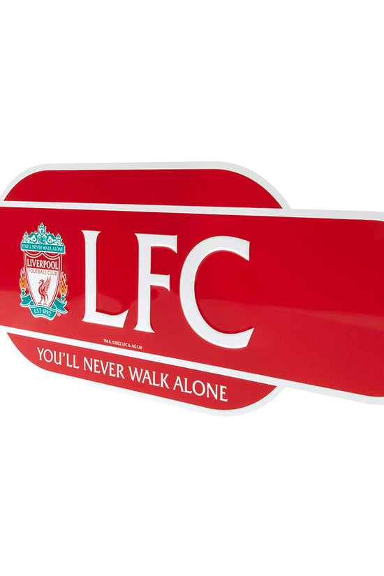 Liverpool FC Colour Retro Sign 2
