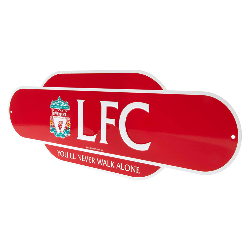 Liverpool FC Colour Retro Sign 2
