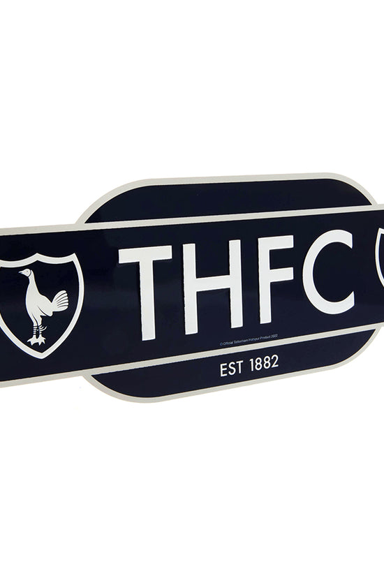 Tottenham Hotspur FC Colour Retro Sign 1