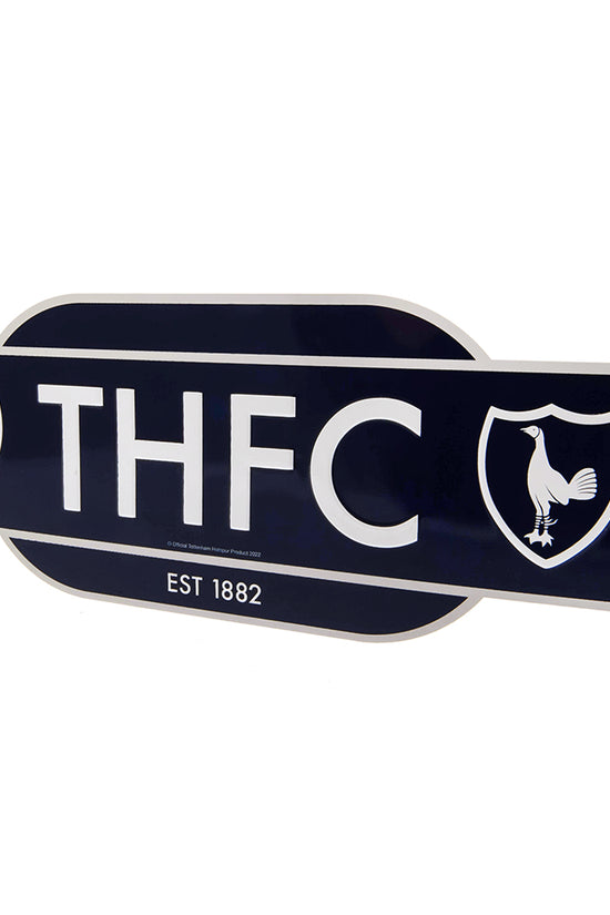 Tottenham Hotspur FC Colour Retro Sign 2
