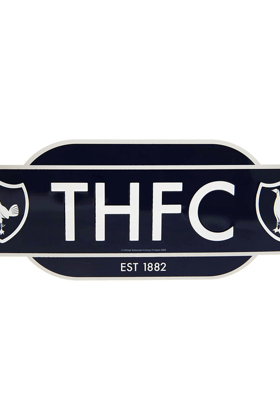 Tottenham Hotspur FC Colour Retro Sign