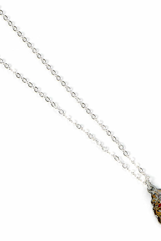 Harry Potter Silver Plated Necklace Hogwarts 1