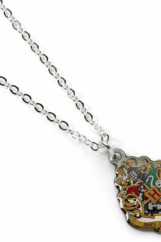Harry Potter Silver Plated Necklace Hogwarts