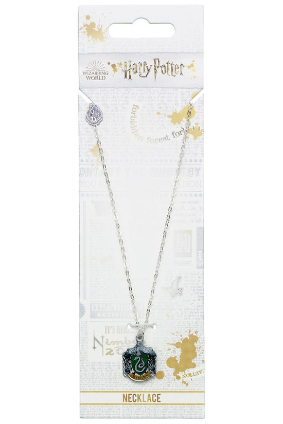Harry Potter Silver Plated Necklace Slytherin 3