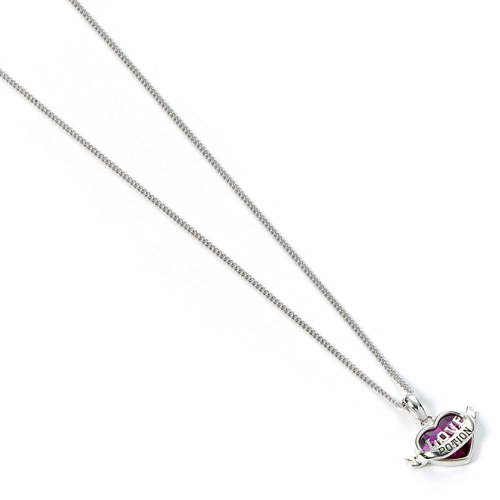 Harry Potter Sterling Silver Crystal Necklace Love Potion 1
