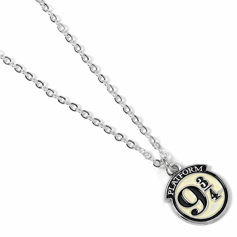 Harry Potter Silver Plated Necklace 9 3 Quarters