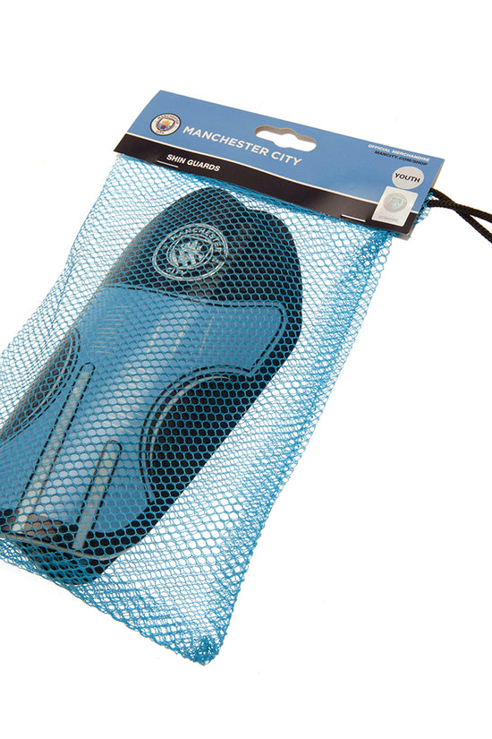 Manchester City FC Shin Pads Youths DT 2