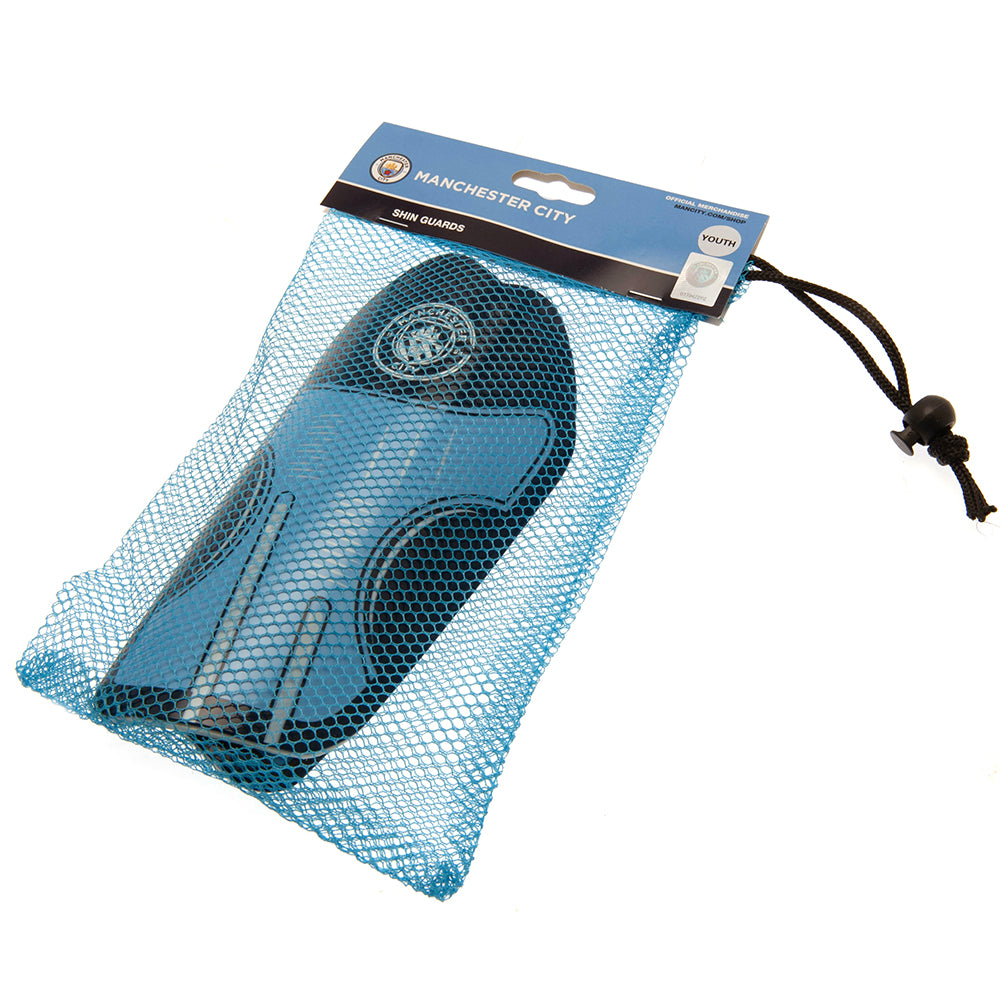 Manchester City FC Shin Pads Youths DT 2