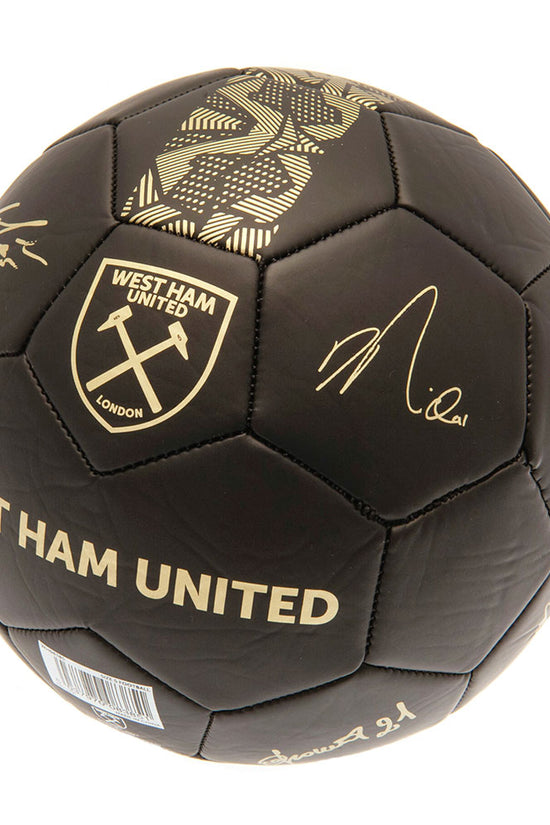 West Ham United FC Skill Ball Signature Gold PH 1