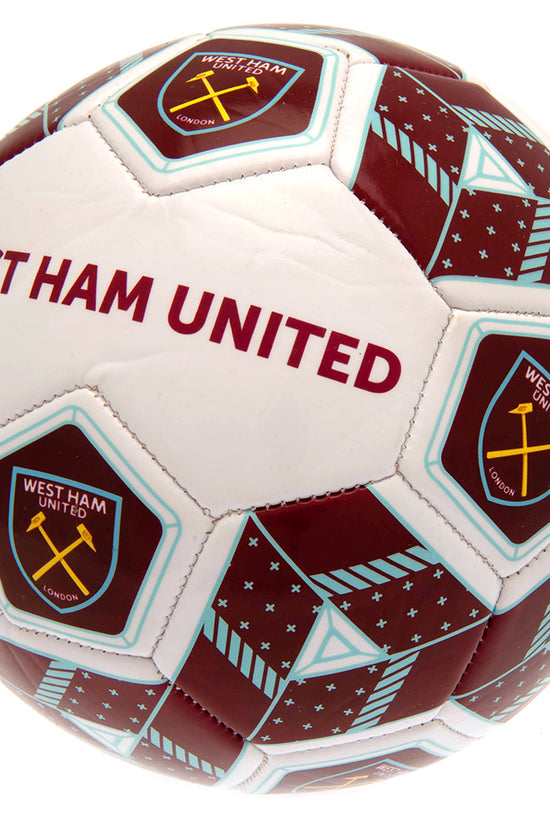 West Ham United FC Football Size 3 HX