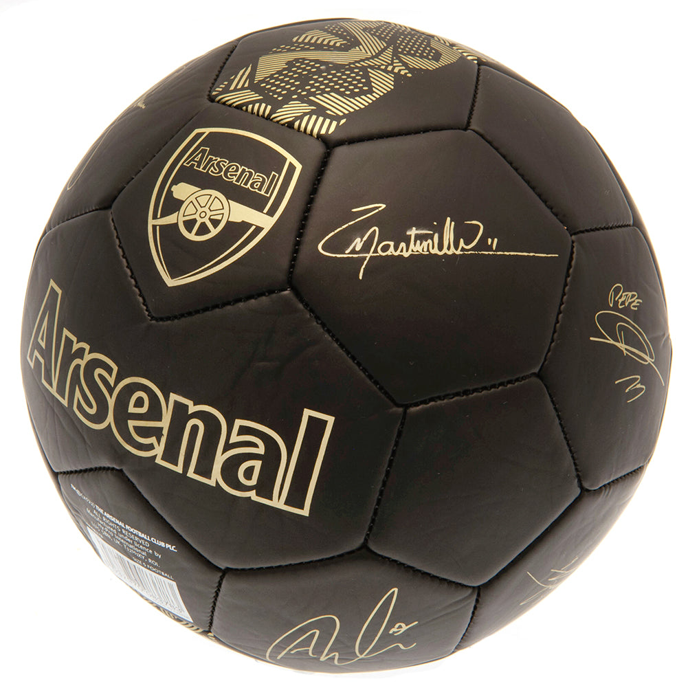 Arsenal FC Football Signature Gold PH 1