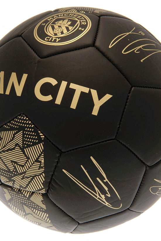 Manchester City FC Football Signature Gold PH 1