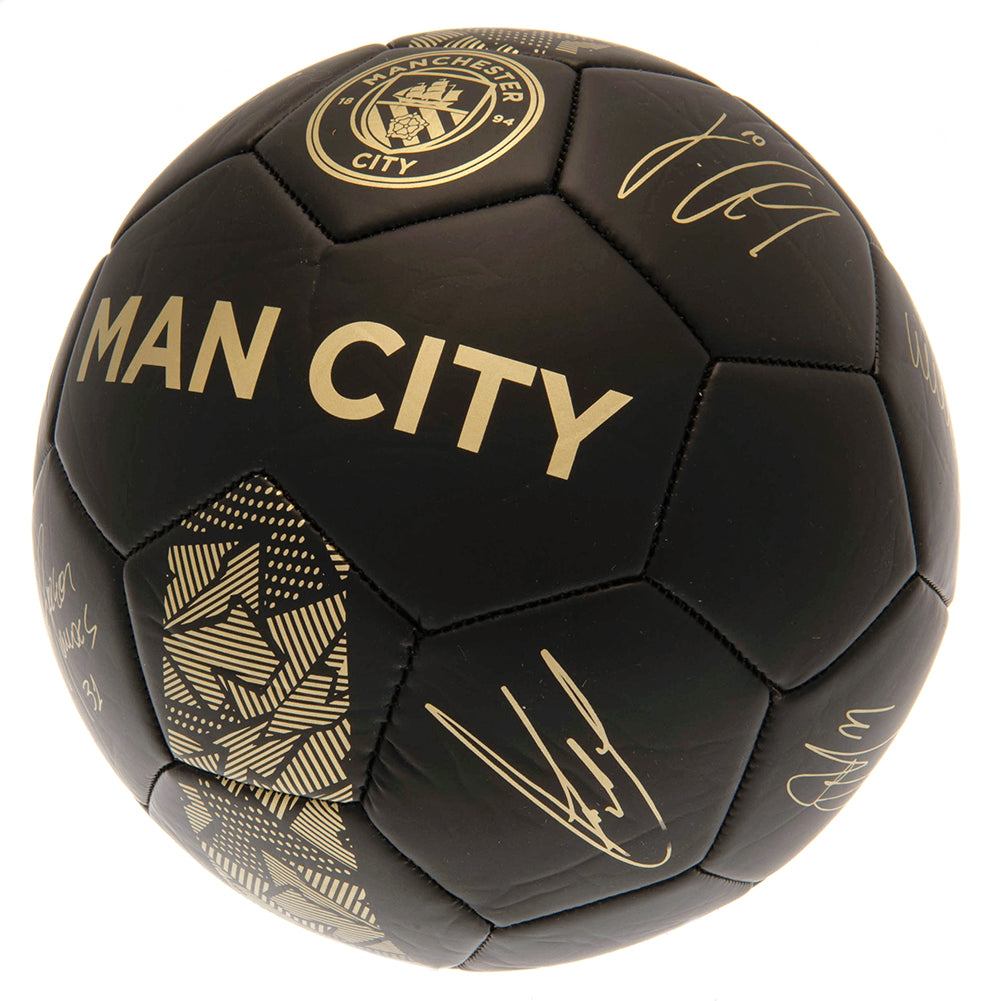 Manchester City FC Football Signature Gold PH 1