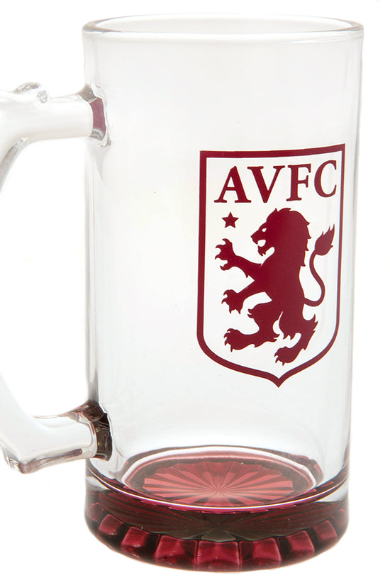 Aston Villa FC Stein Glass Tankard CC 1