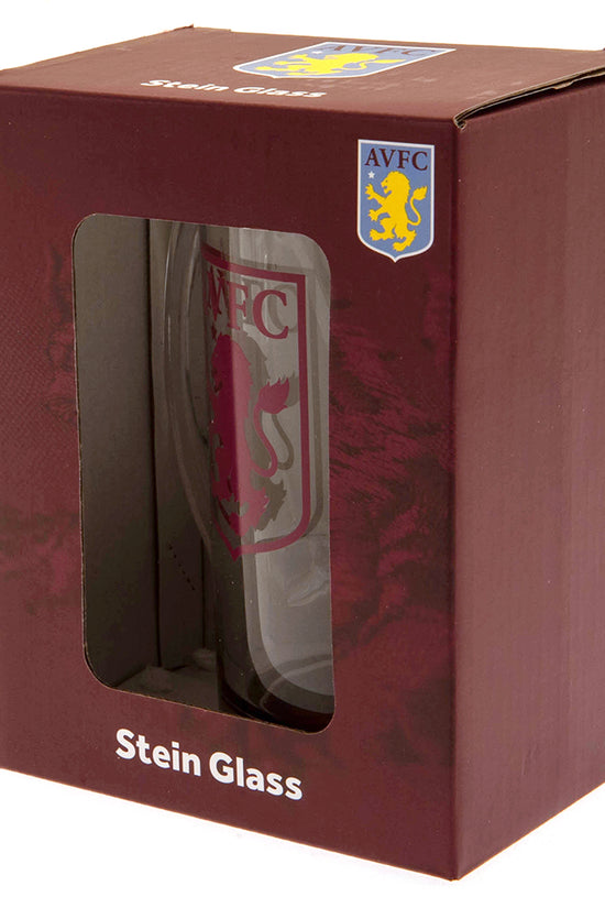 Aston Villa FC Stein Glass Tankard CC 2