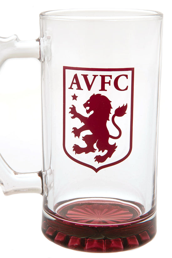 Aston Villa FC Stein Glass Tankard CC