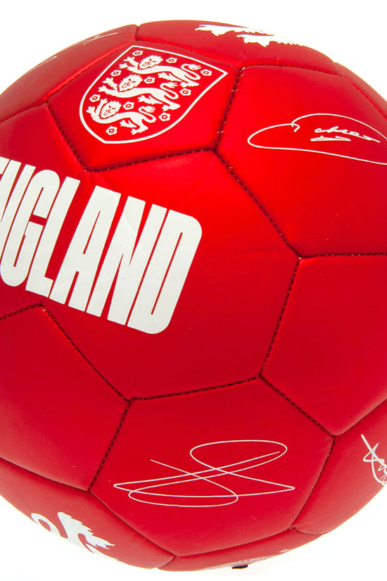 England FA Football Signature Red PH 1