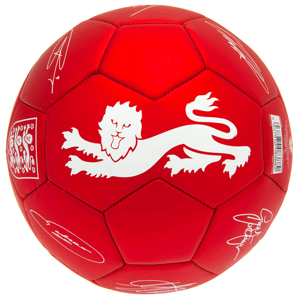 England FA Football Signature Red PH 2