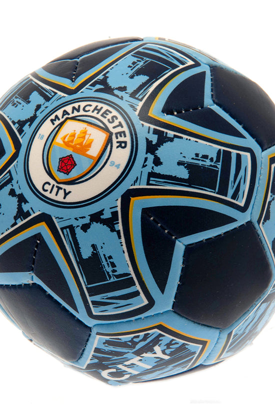 Manchester City FC 4 inch Soft Ball 1