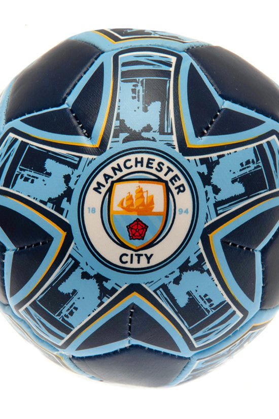 Manchester City FC 4 inch Soft Ball