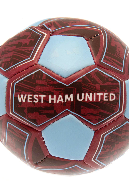 West Ham United FC 4 inch Soft Ball 2