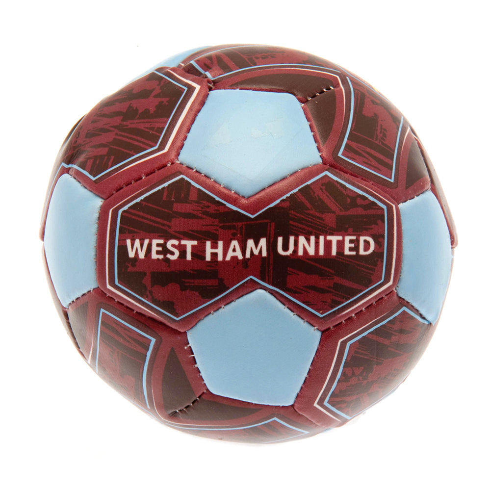 West Ham United FC 4 inch Soft Ball 2