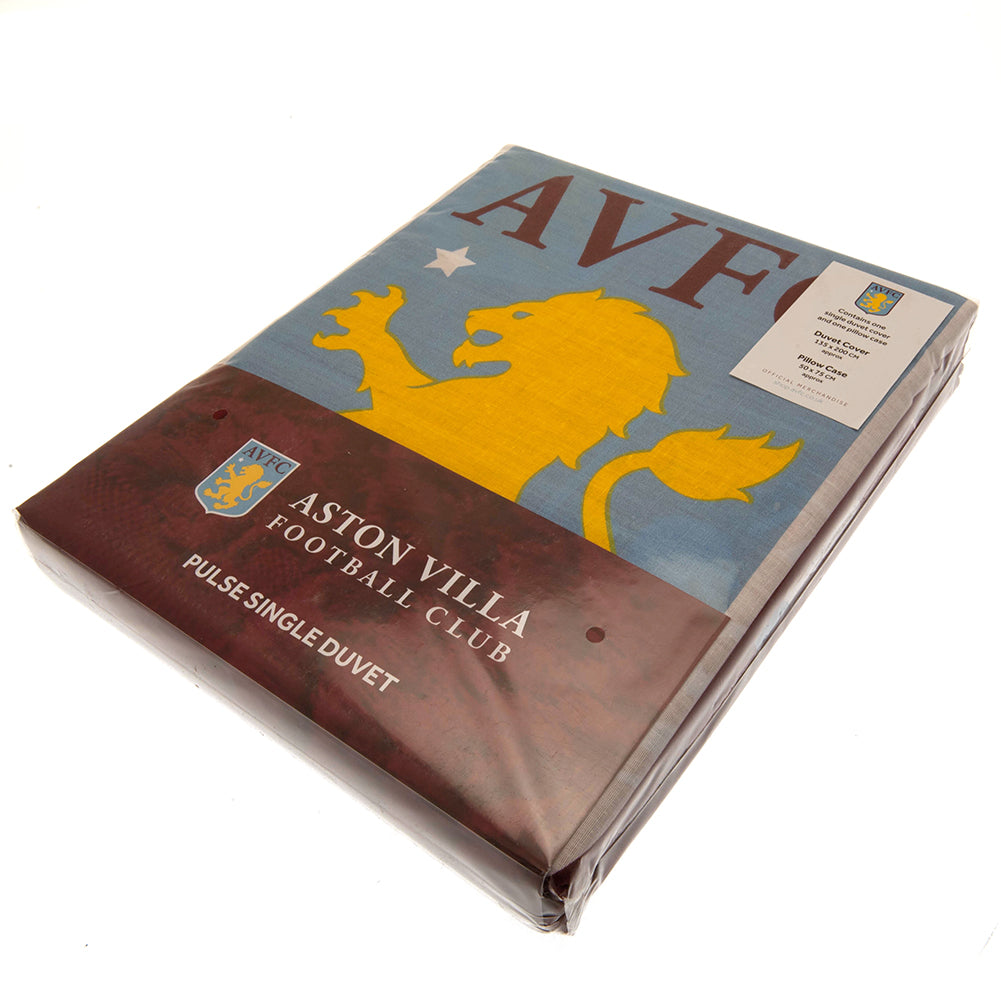 Aston Villa FC Single Duvet Set PL 2