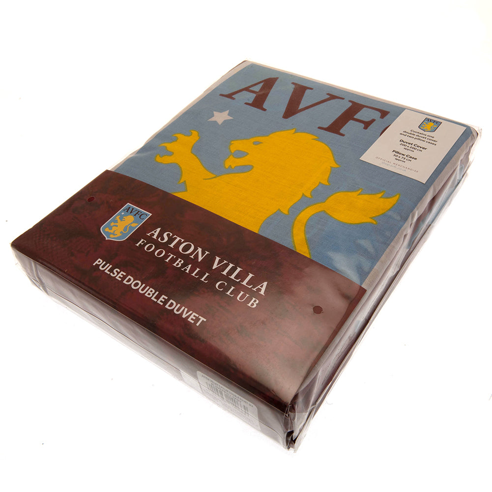 Aston Villa FC Double Duvet Set PL 2