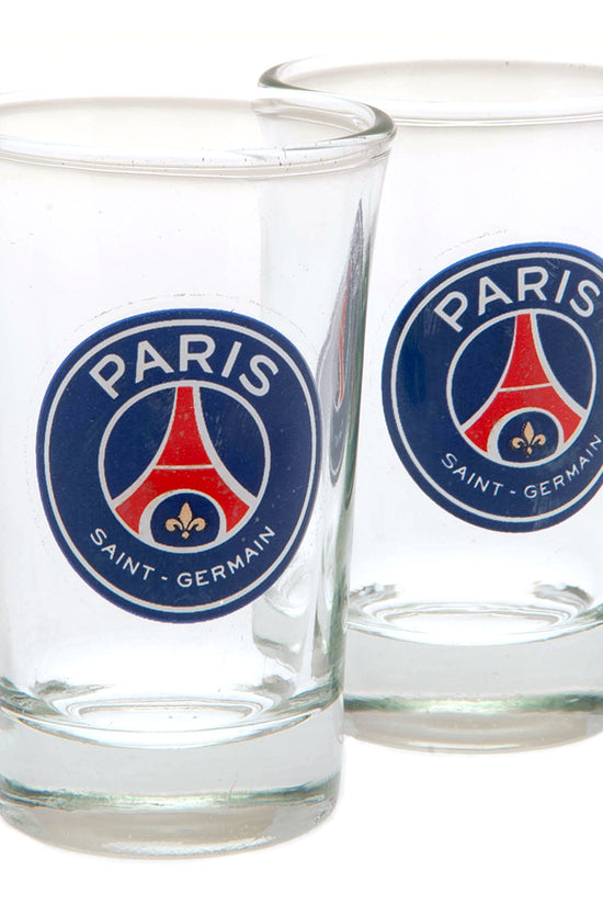 Paris Saint Germain FC 2pk Shot Glass Set 1