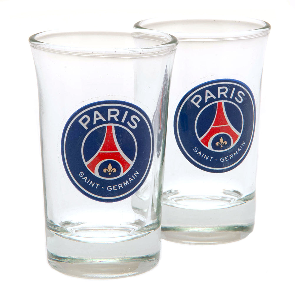Paris Saint Germain FC 2pk Shot Glass Set 1