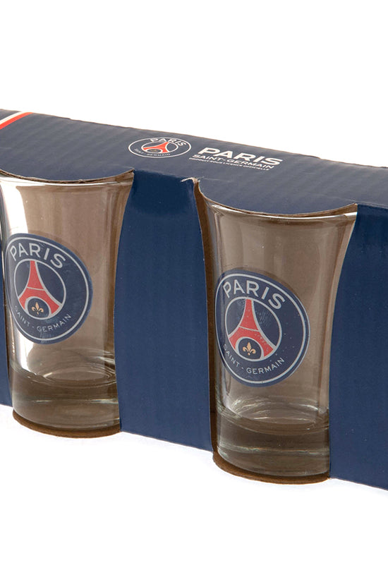 Paris Saint Germain FC 2pk Shot Glass Set 2
