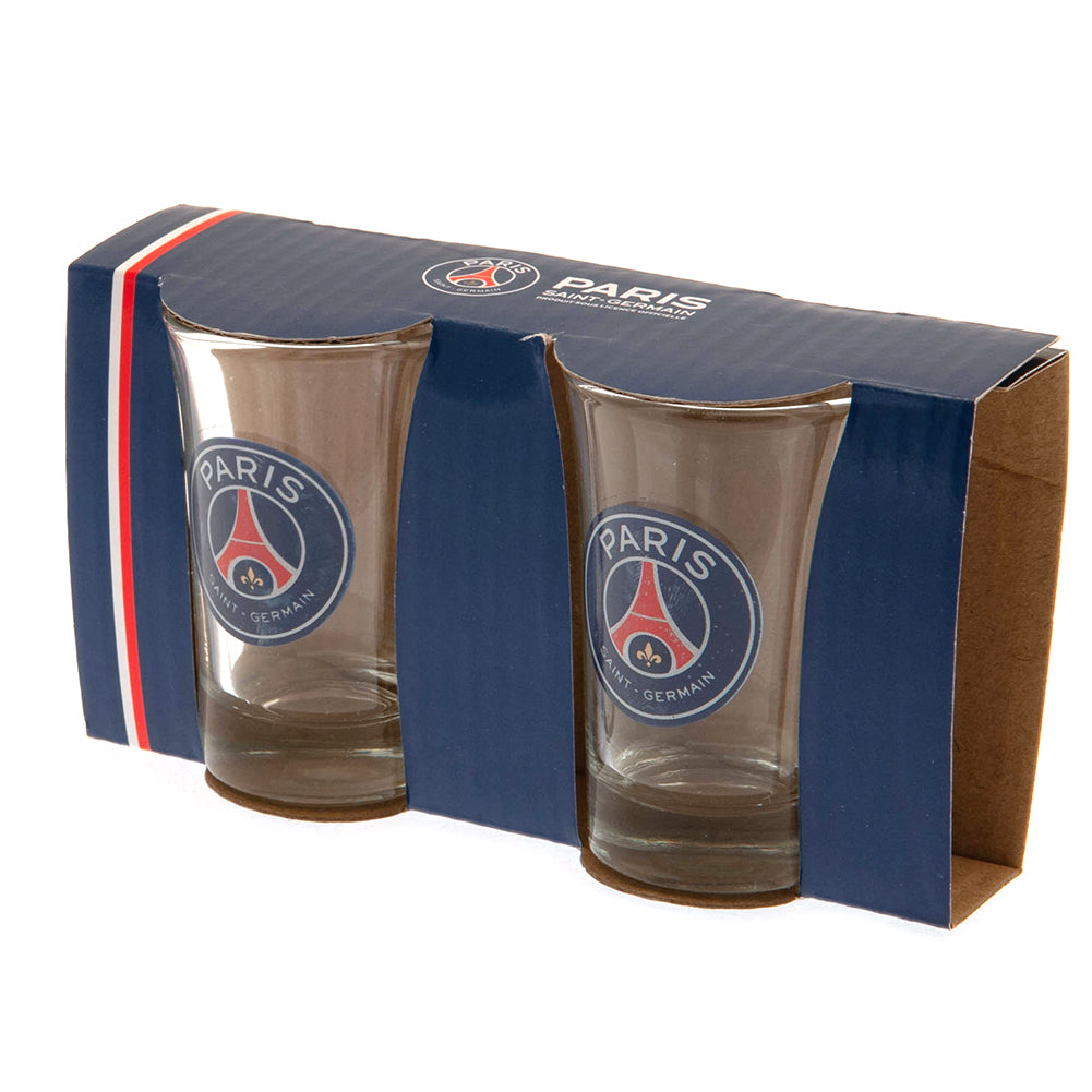 Paris Saint Germain FC 2pk Shot Glass Set 2