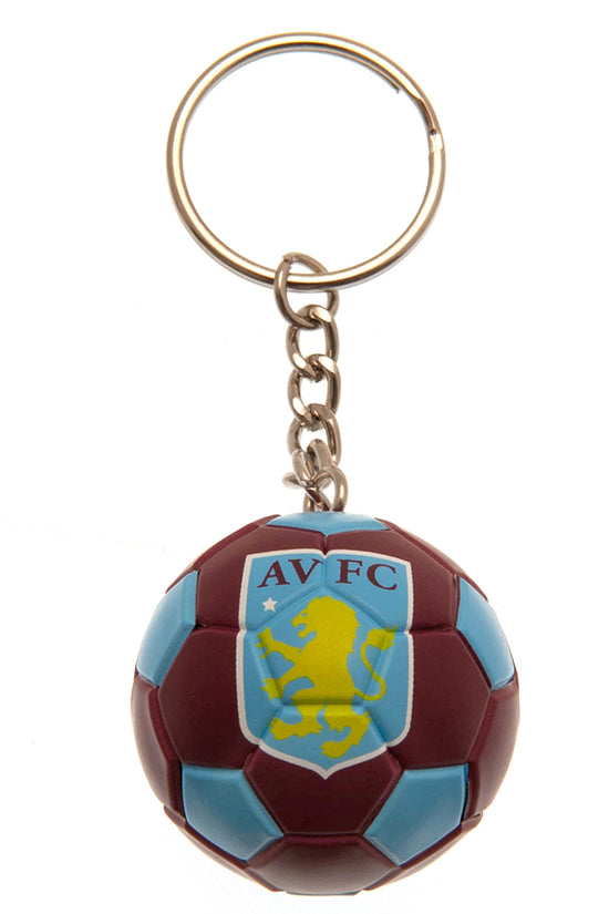 Aston Villa FC Football Keyring