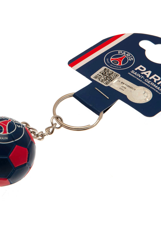 Paris Saint Germain FC Football Keyring 2